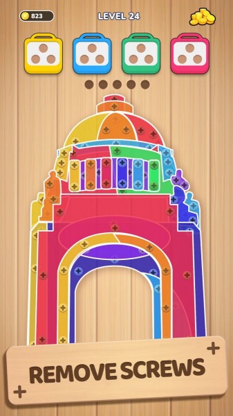 Woodle Screw Jam: Nuts & Bolts screenshot