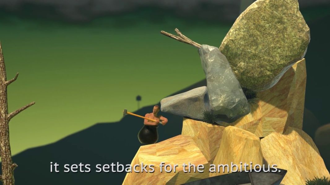 Getting Over It screenshot