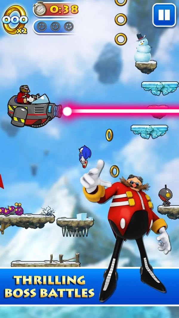 Sonic Jump Pro screenshot