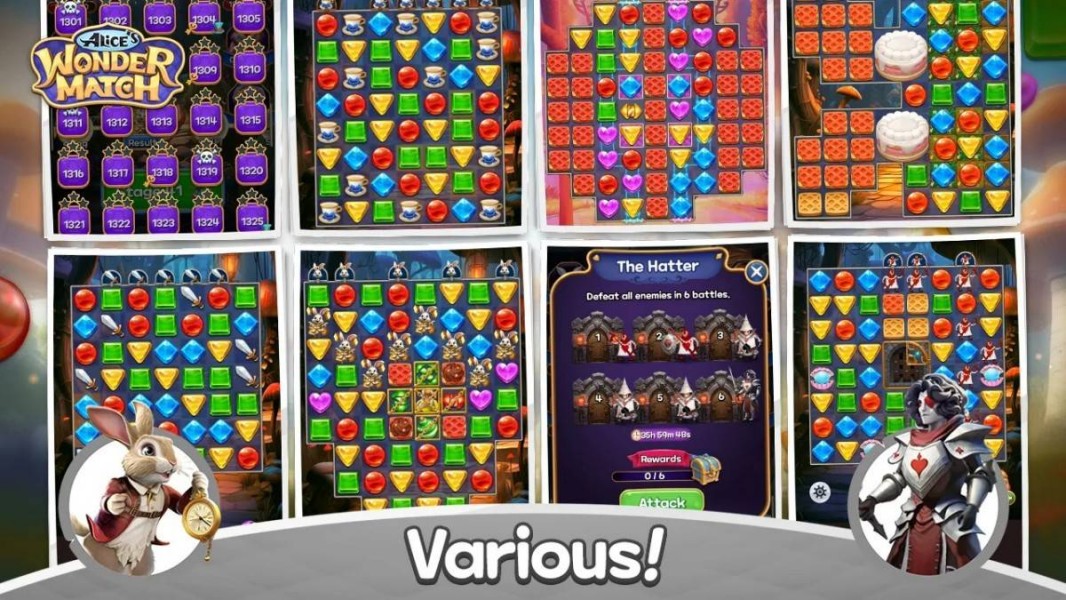 Alice Wonder Match screenshot