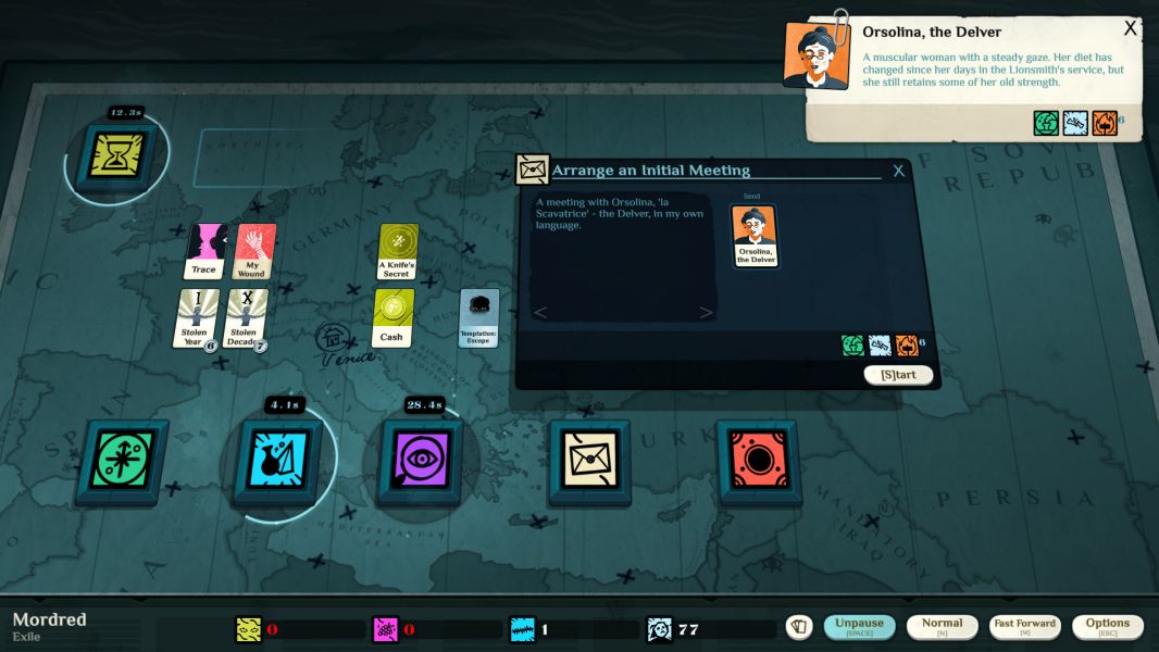 Cultist Simulator screenshot