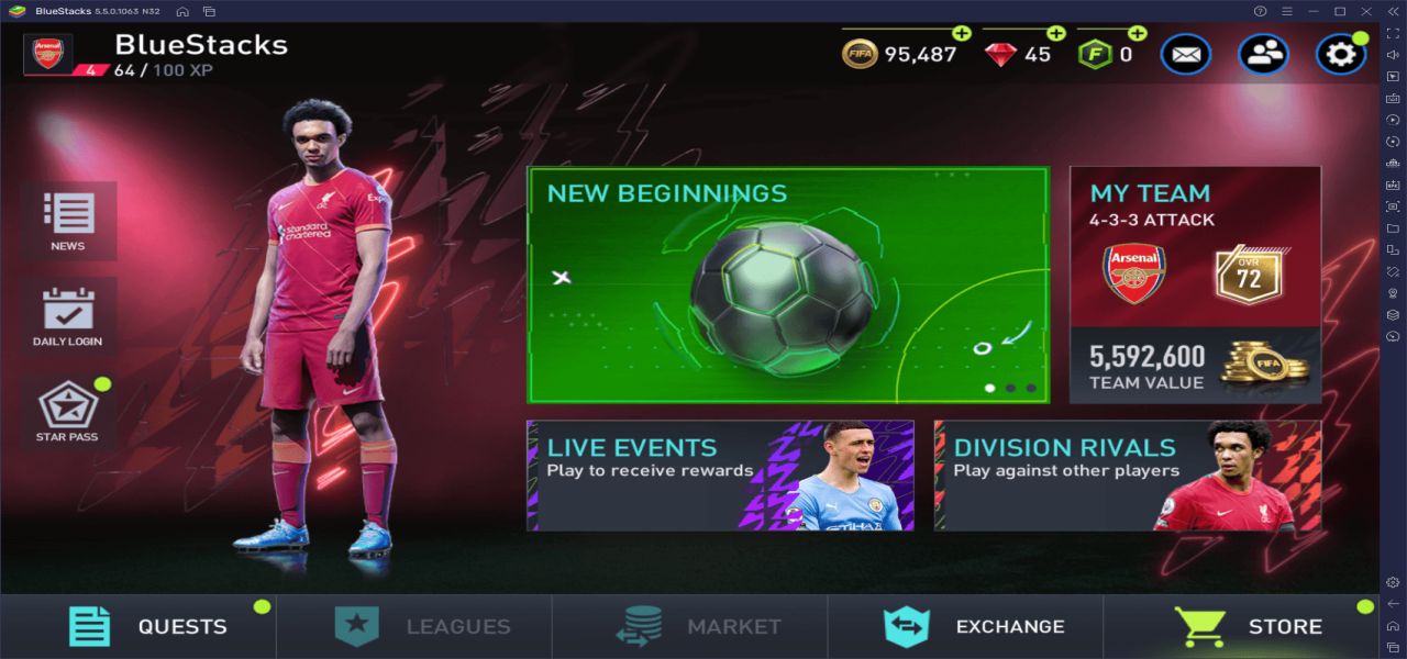 FIFA Soccer screenshot