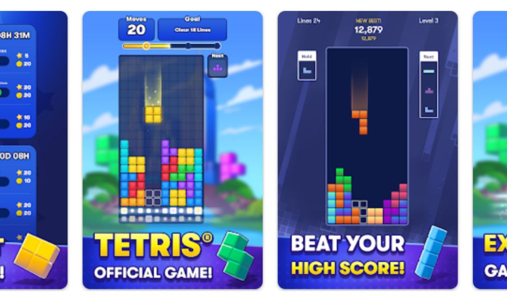 Tetris screenshot