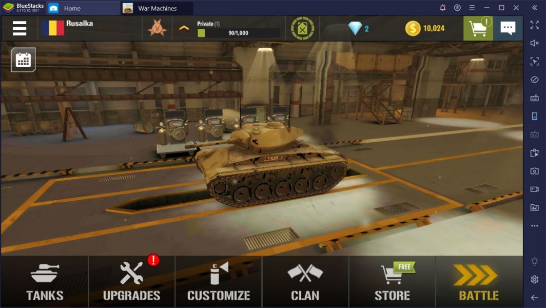 War Machines：Tanks Battle Game screenshot