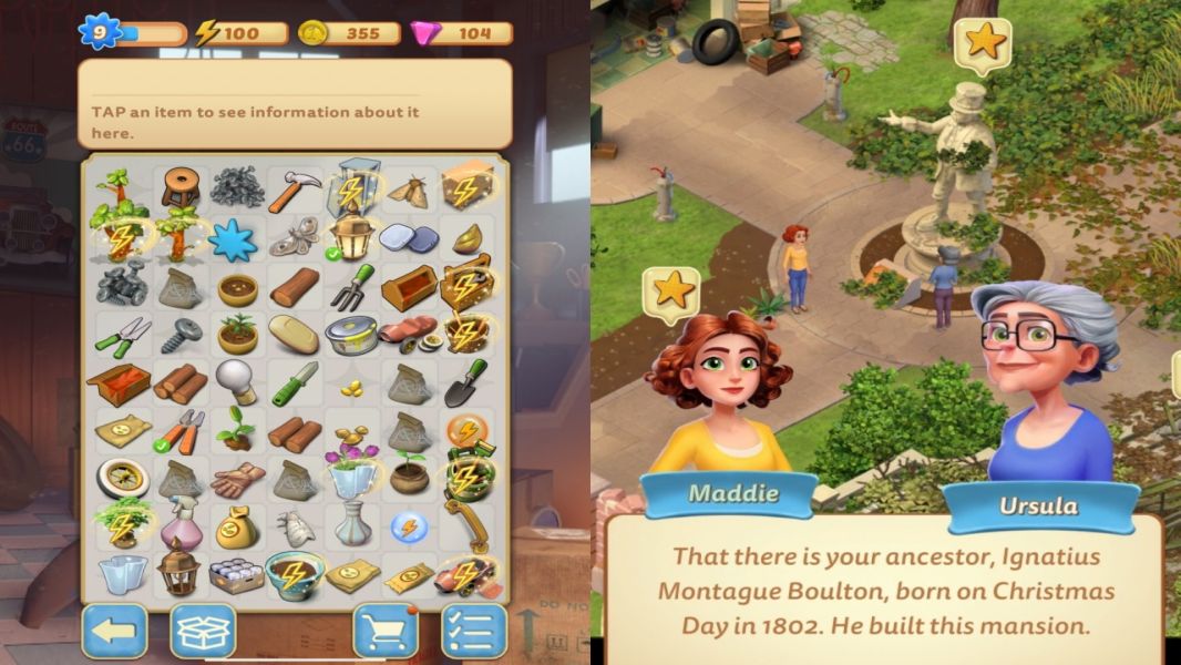 Merge Mansion screenshot