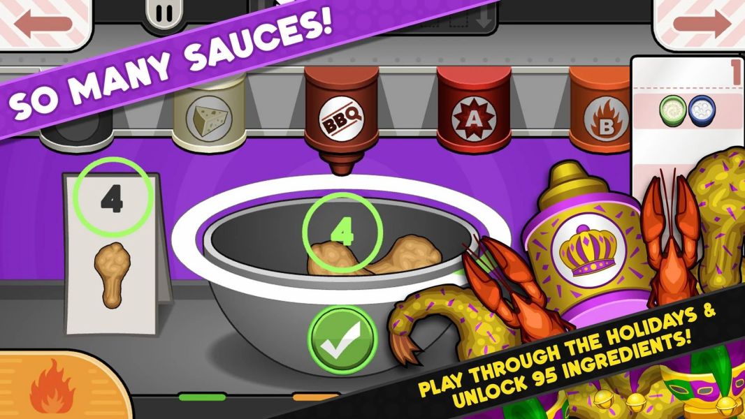 Papa's Wingeria To Go! screenshot