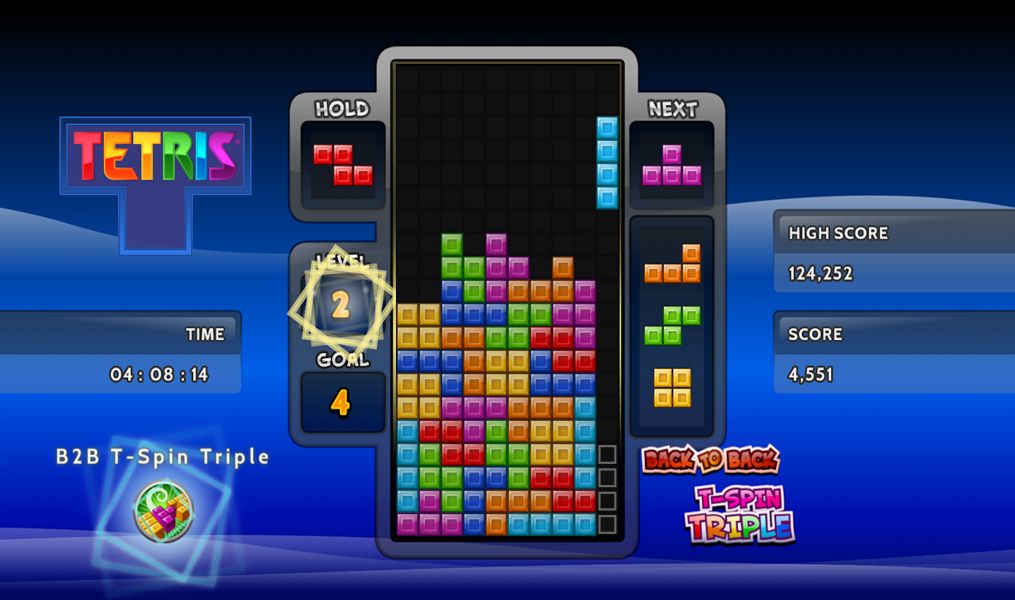 Tetris screenshot