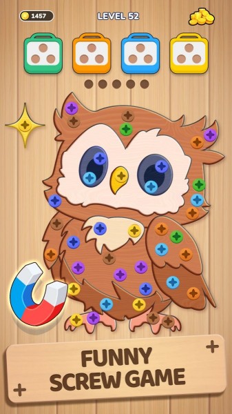 Woodle Screw Jam: Nuts & Bolts screenshot