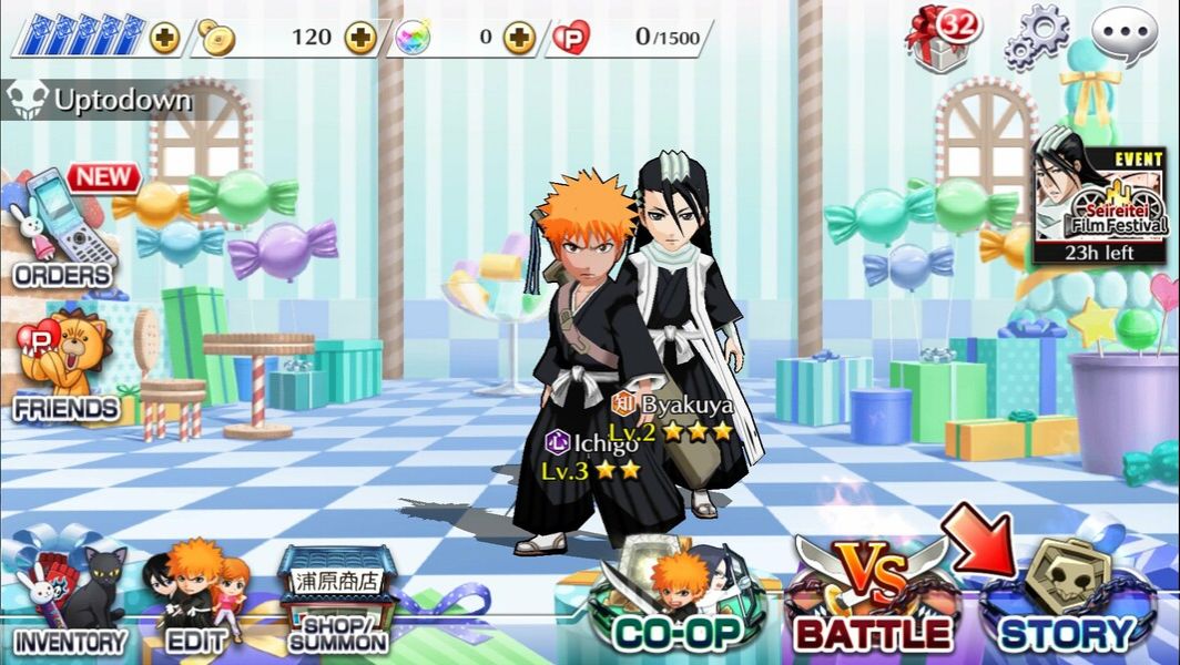 Bleach:Brave Souls Anime Games screenshot