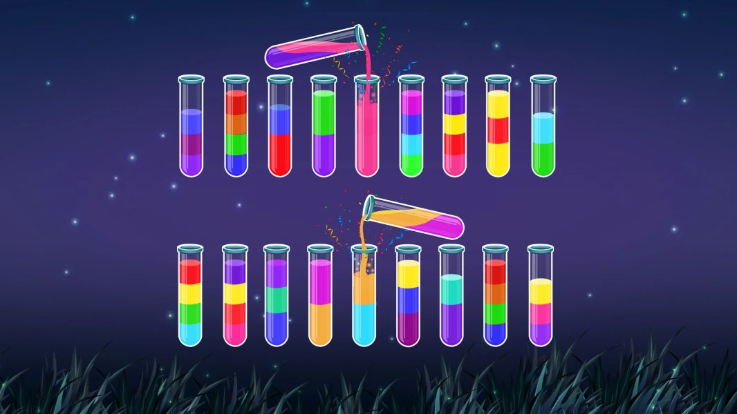 Color Water Sort Woody Puzzle screenshot