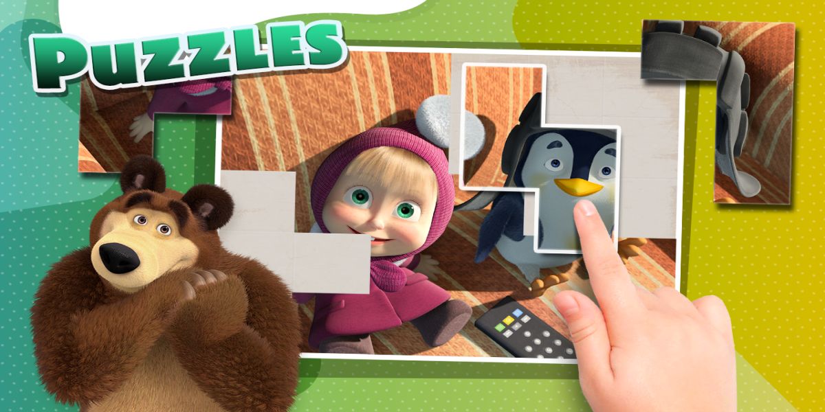 Masha and the Bear - Game zone screenshot