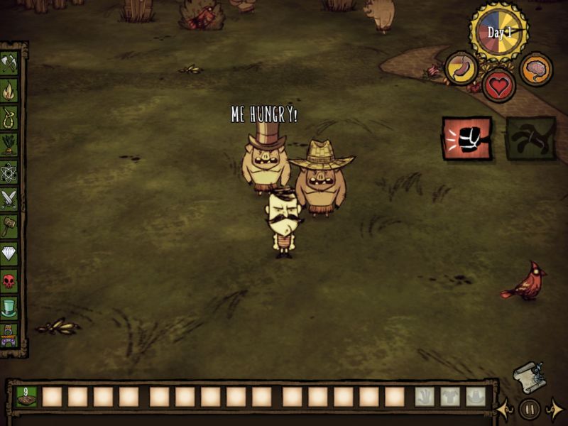 Don't Starve: Pocket Edition screenshot