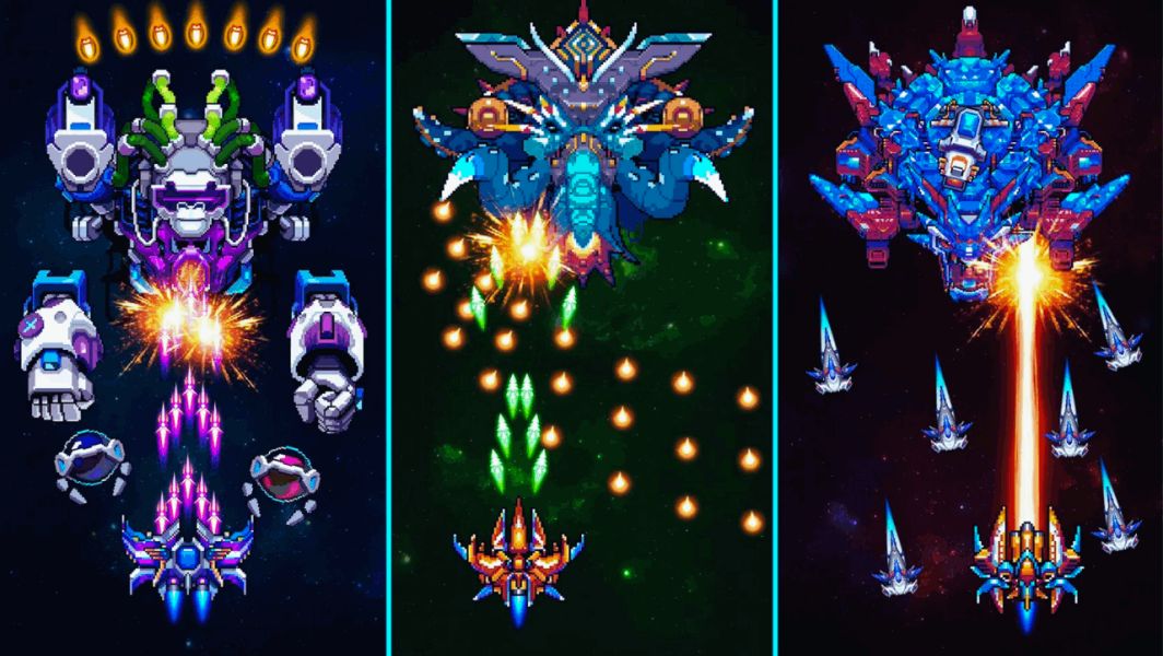 Galaxiga Arcade Shooting Game screenshot