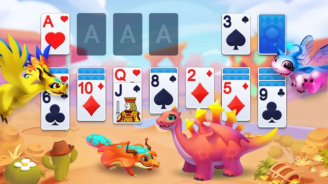 Solitaire Dragons screenshot
