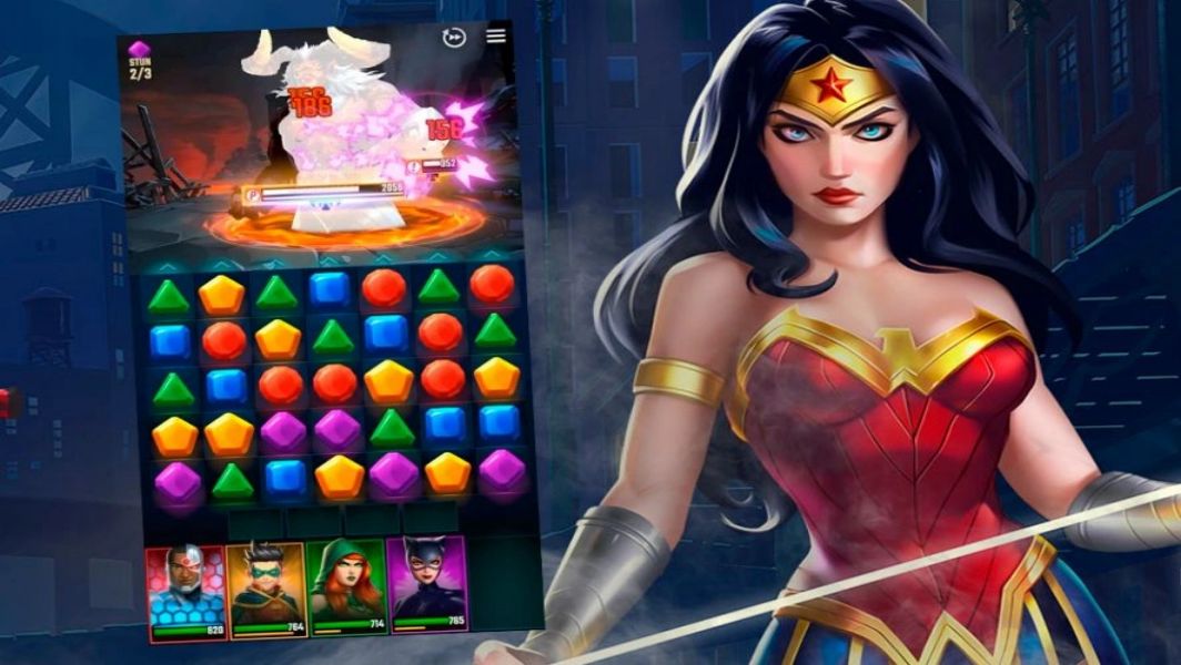 DC Heroes & Villains: Match 3 screenshot